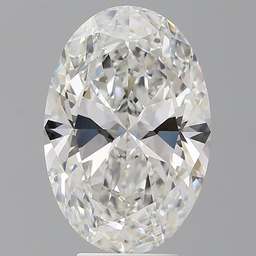 5.54 Carat Oval Shaped, Ideal Cut, F Color, VS1 Clarity, IGI Certified Lab Grown Diamond