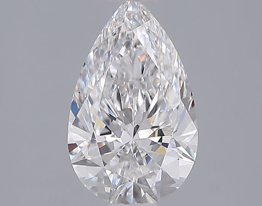 1.53 Carat Pear Shaped, Ideal Cut, D Color, VS1 Clarity, IGI Certified Lab Grown Diamond