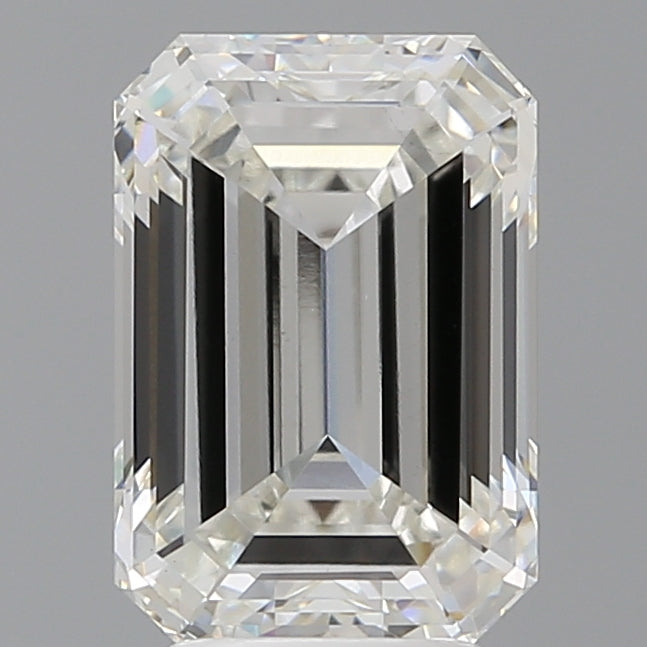 4.10 Carat Emerald Shaped, Ideal Cut, F Color, VS1 Clarity, IGI Certified Lab Grown Diamond