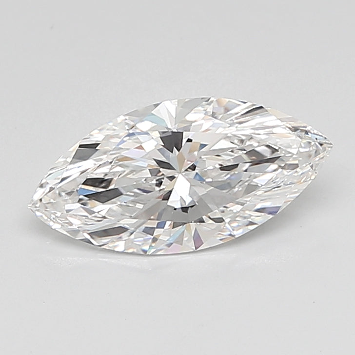 4.11 Carat Marquise Shaped, Ideal Cut, E Color, VVS2 Clarity, IGI Certified Lab Grown Diamond
