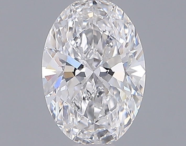 1.05 Carat Oval Shaped, Ideal Cut, D Color, VVS1 Clarity, IGI Certified Lab Grown Diamond