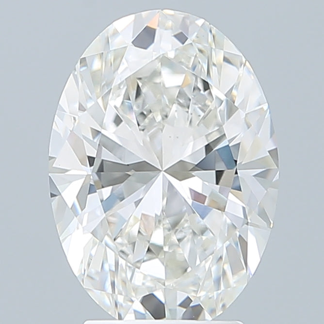 3.50 Carat Oval Shaped, Excellent Cut, F Color, VS1 Clarity, IGI Certified Lab Grown Diamond