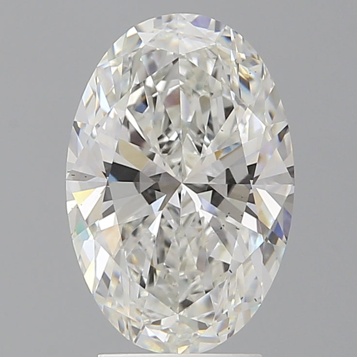 3.52 Carat Oval Shaped, Ideal Cut, F Color, VS2 Clarity, IGI Certified Lab Grown Diamond