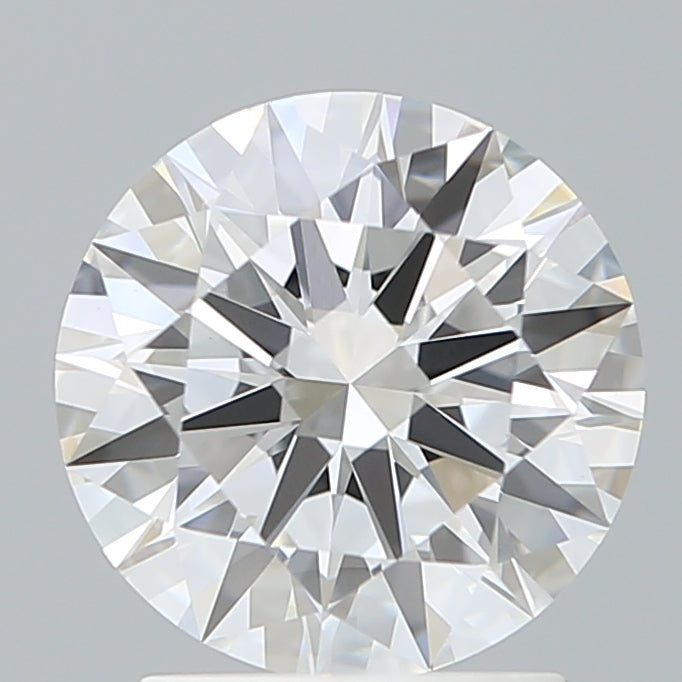 2.03 Carat Round Shaped, Ideal Cut, D Color, VVS2 Clarity, IGI Certified Lab Grown Diamond