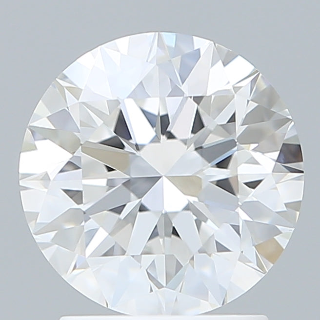 2.10 Carat Round Shaped, Excellent Cut, D Color, VVS2 Clarity, IGI Certified Lab Grown Diamond