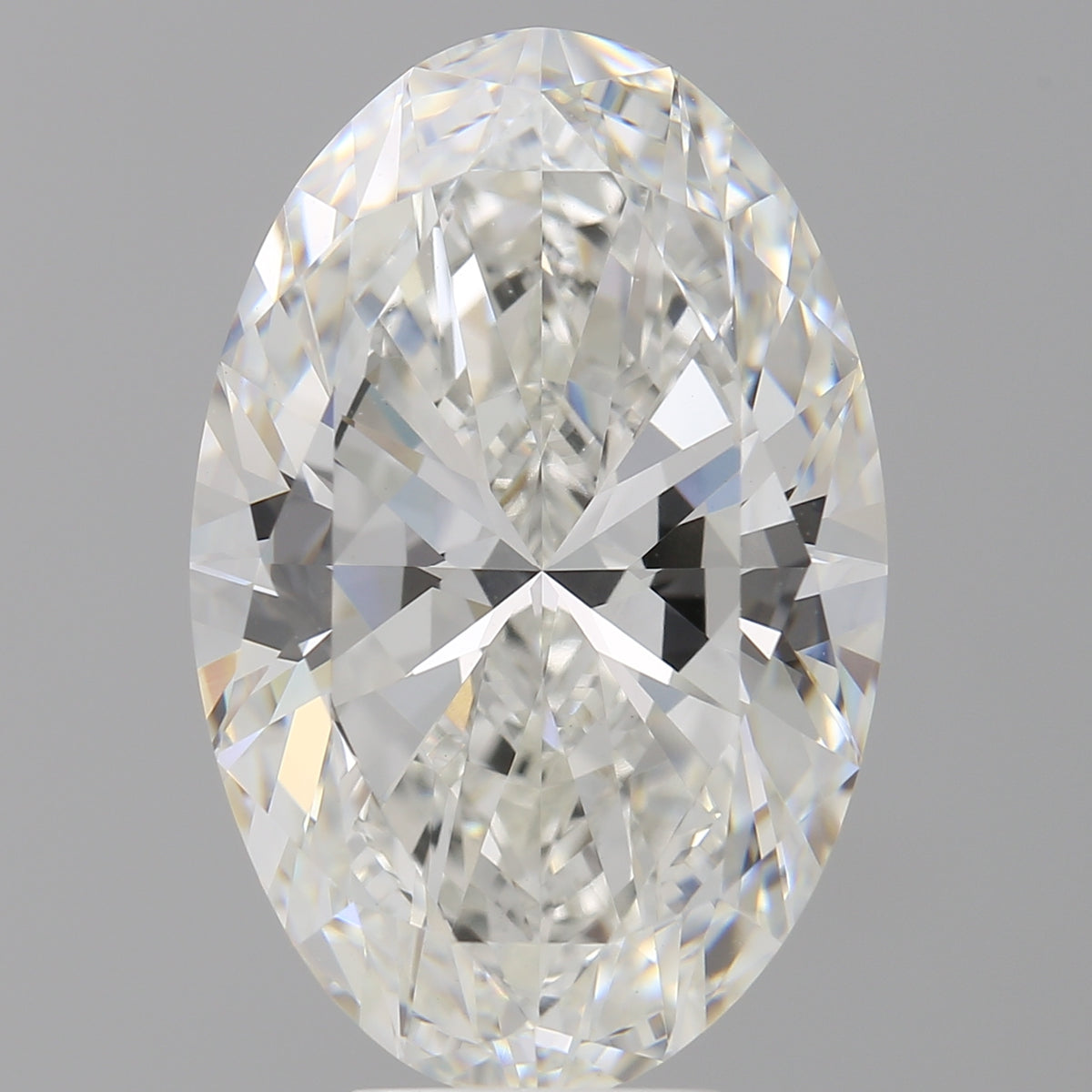 8.02 Carat Oval Shaped, Ideal Cut, F Color, VVS2 Clarity, IGI Certified Lab Grown Diamond