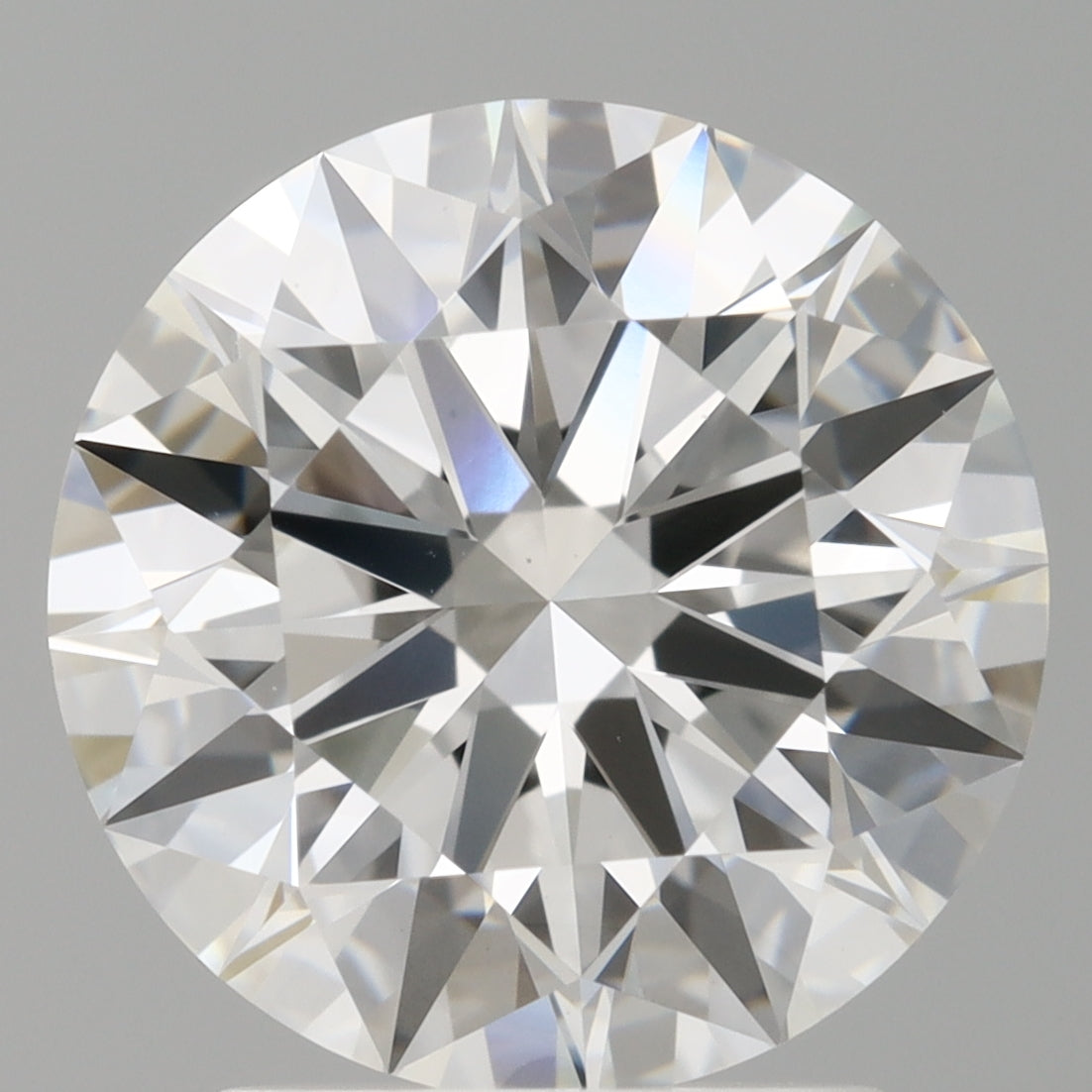 2.60 Carat Round Shaped, Ideal Cut, E Color, VVS2 Clarity, IGI Certified Lab Grown Diamond