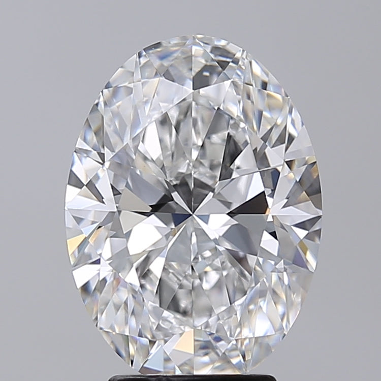 3.74 Carat Oval Shaped, Excellent Cut, E Color, VVS2 Clarity, IGI Certified Lab Grown Diamond