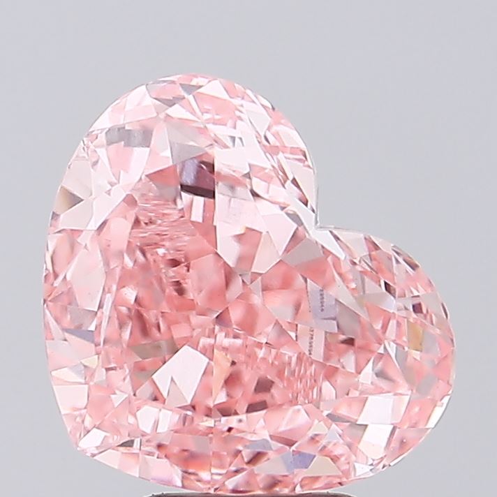 5.00 Carat Heart Shaped, Excellent Cut, VS1 Clarity, IGI Certified Lab Grown Diamond