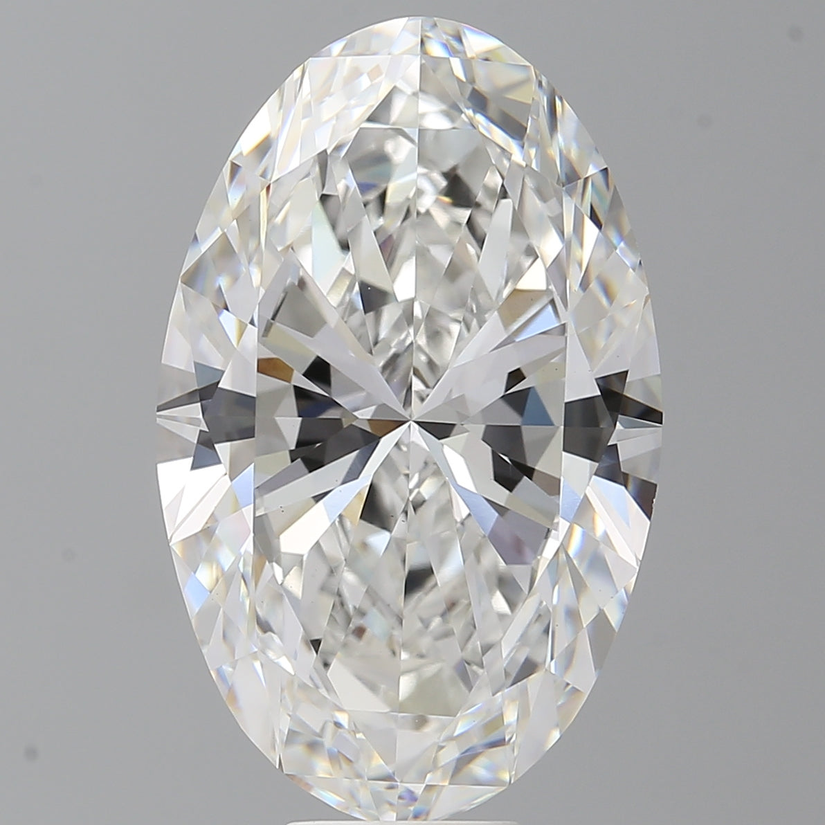 12.60 Carat Oval Shaped, Ideal Cut, F Color, VVS2 Clarity, IGI Certified Lab Grown Diamond