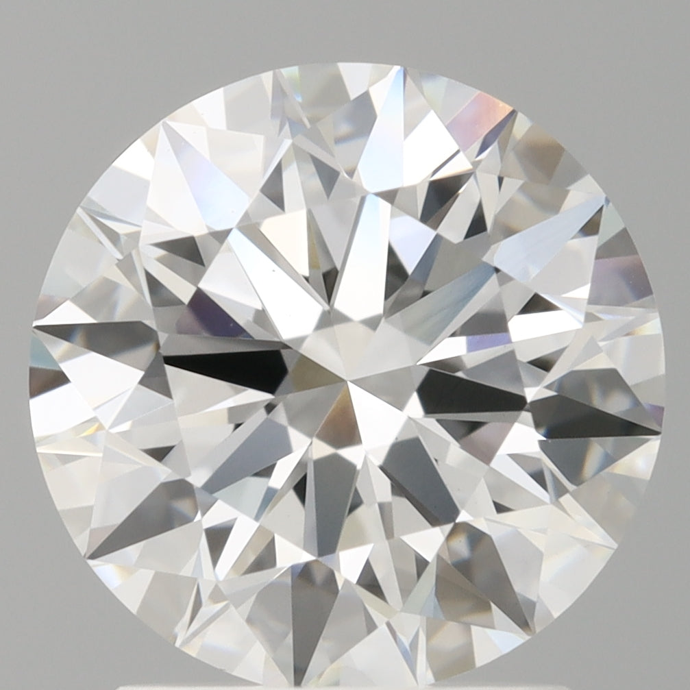 2.10 Carat Round Shaped, Ideal Cut, E Color, VS1 Clarity, IGI Certified Lab Grown Diamond