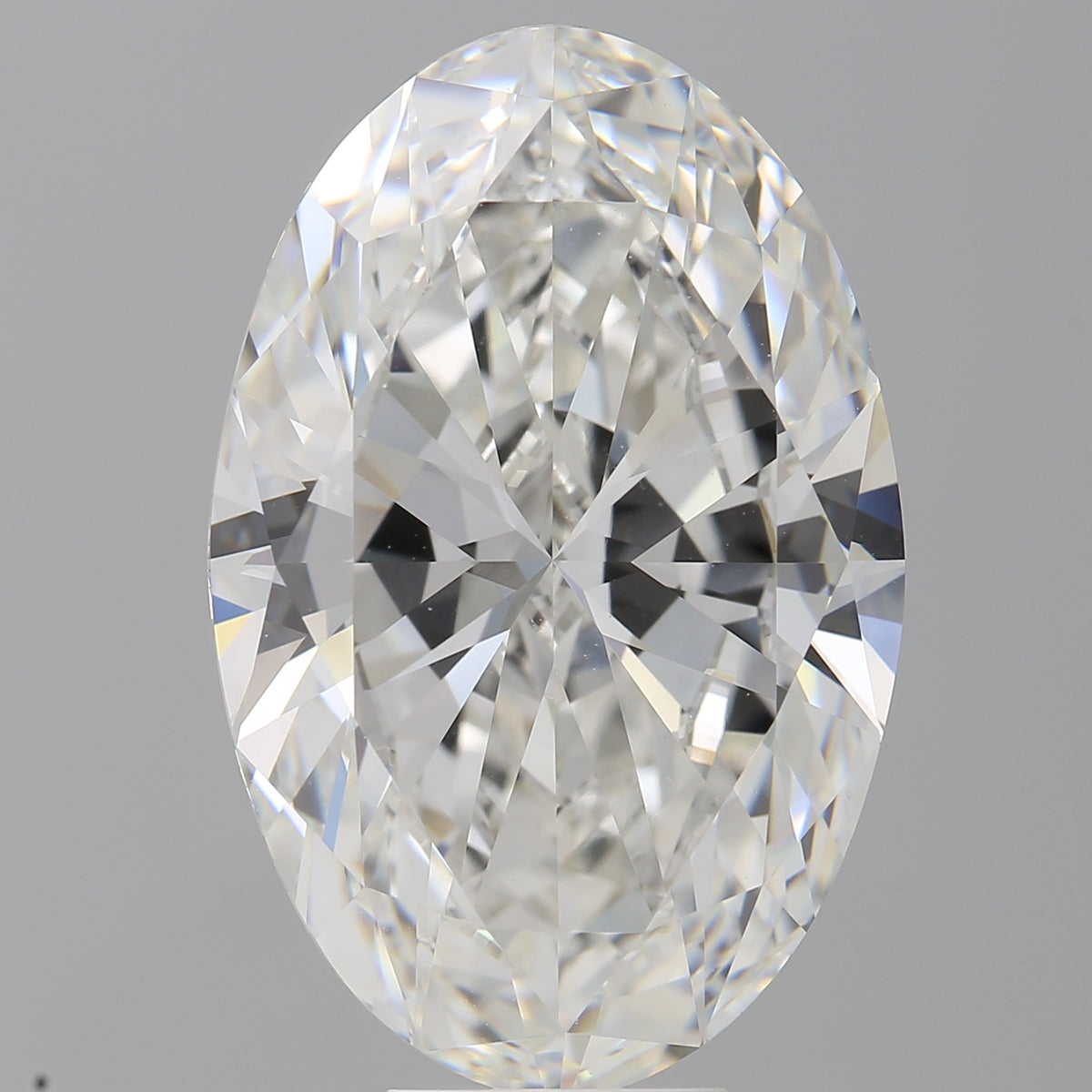 10.02 Carat Oval Shaped, Ideal Cut, F Color, VVS2 Clarity, IGI Certified Lab Grown Diamond
