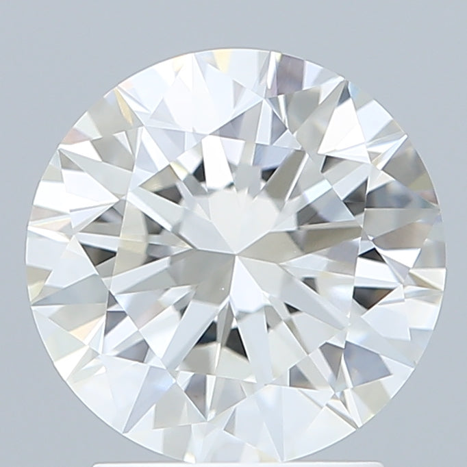 2.38 Carat Round Shaped, Excellent Cut, F Color, VVS2 Clarity, IGI Certified Lab Grown Diamond