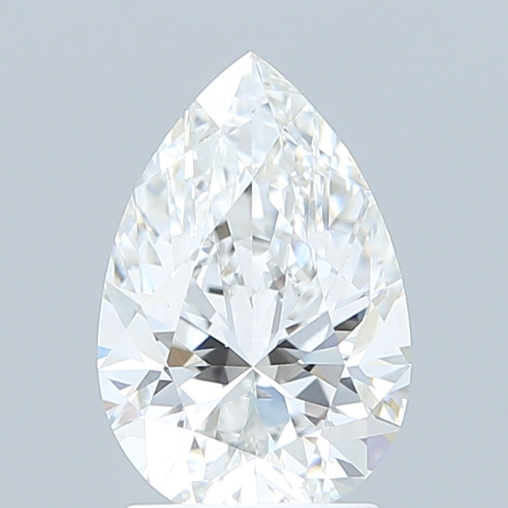 2.06 Carat Pear Shaped, Excellent Cut, E Color, VVS1 Clarity, IGI Certified Lab Grown Diamond