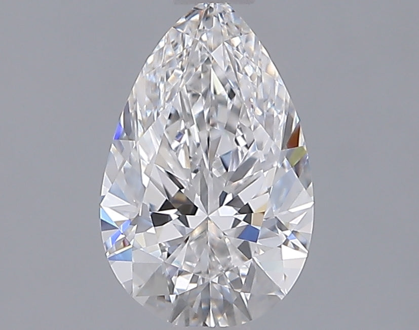 1.33 Carat Pear Shaped, Ideal Cut, D Color, VVS1 Clarity, IGI Certified Lab Grown Diamond