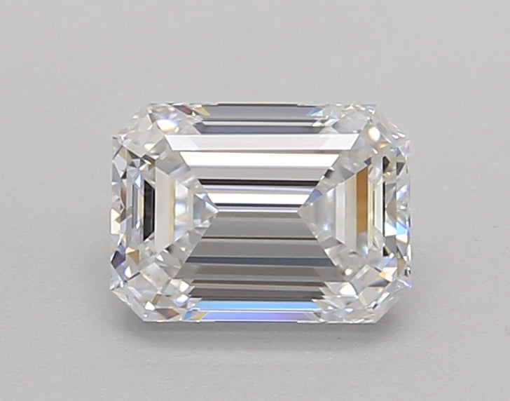 1.02 Carat Emerald Shaped, Very Good Cut, D Color, VVS1 Clarity, IGI Certified Lab Grown Diamond