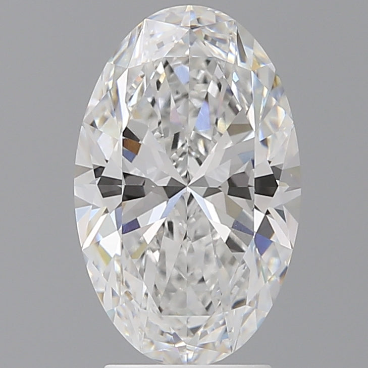 3.10 Carat Oval Shaped, Ideal Cut, E Color, VVS1 Clarity, IGI Certified Lab Grown Diamond