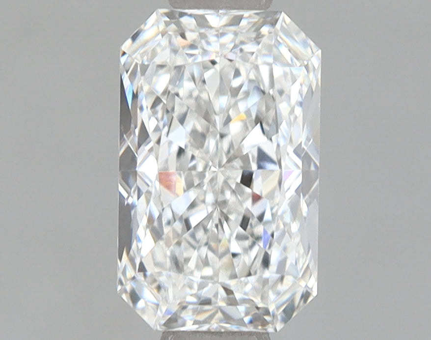 1.11 Carat Radiant Shaped, Ideal Cut, E Color, VVS1 Clarity, IGI Certified Lab Grown Diamond