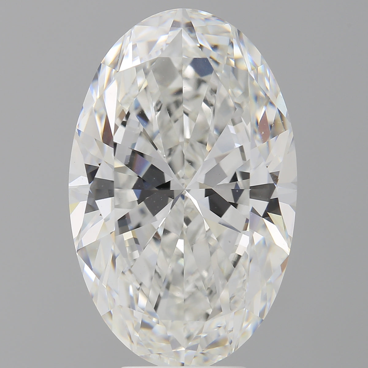 8.02 Carat Oval Shaped, Ideal Cut, F Color, VVS2 Clarity, IGI Certified Lab Grown Diamond