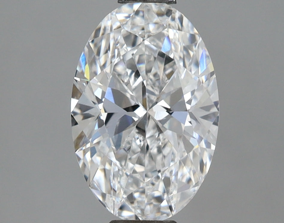 1.18 Carat Oval Shaped, Ideal Cut, D Color, VS1 Clarity, IGI Certified Lab Grown Diamond