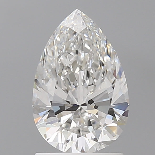 1.51 Carat Pear Shaped, Ideal Cut, E Color, VVS2 Clarity, IGI Certified Lab Grown Diamond