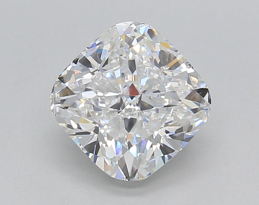 2.02 Carat Cushion Shaped, Ideal Cut, E Color, VS1 Clarity, IGI Certified Lab Grown Diamond