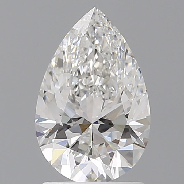 1.59 Carat Pear Shaped, Ideal Cut, E Color, VVS2 Clarity, IGI Certified Lab Grown Diamond