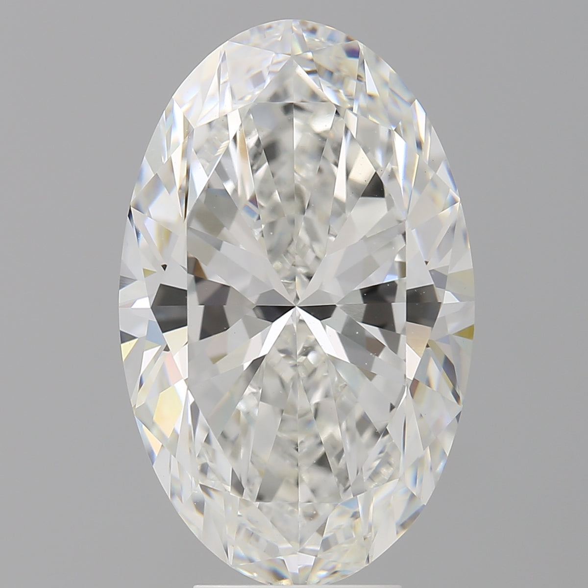 7.10 Carat Oval Shaped, Excellent Cut, F Color, VVS2 Clarity, IGI Certified Lab Grown Diamond