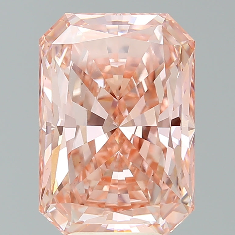 6.40 Carat Radiant Shaped, Ideal Cut, VS1 Clarity, IGI Certified Lab Grown Diamond