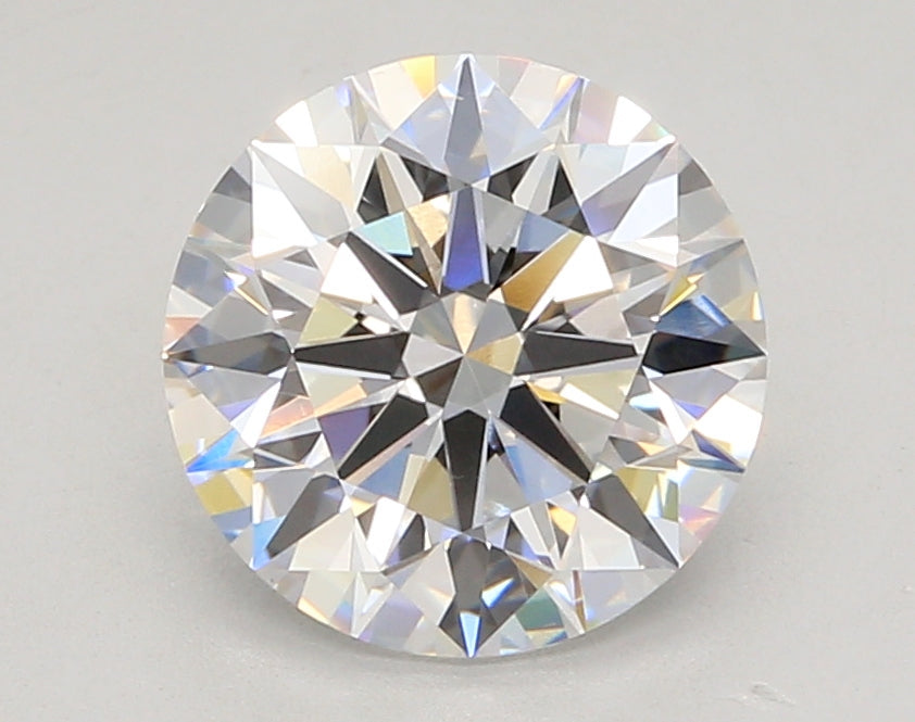 3.04 Carat Round Shaped, Ideal Cut, D Color, VVS2 Clarity, IGI Certified Lab Grown Diamond