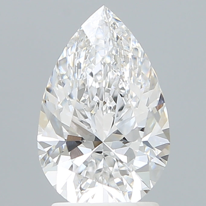 2.19 Carat Pear Shaped, Excellent Cut, E Color, VVS2 Clarity, IGI Certified Lab Grown Diamond