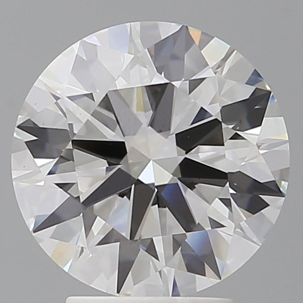 3.59 Carat Round Shaped, Ideal Cut, E Color, VVS2 Clarity, IGI Certified Lab Grown Diamond