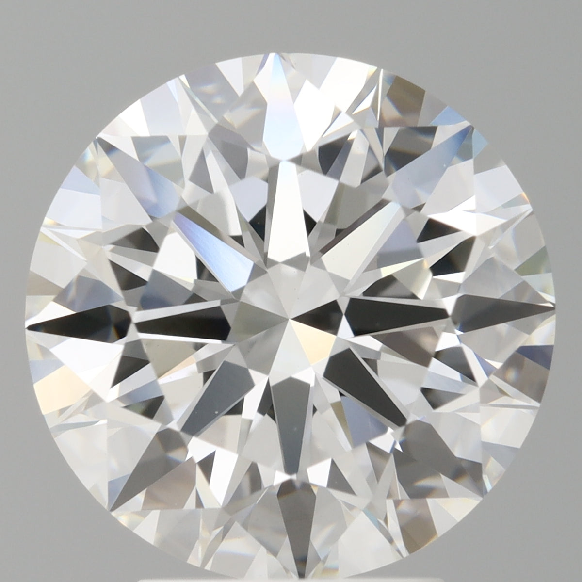 4.08 Carat Round Shaped, Ideal Cut, E Color, VVS2 Clarity, IGI Certified Lab Grown Diamond