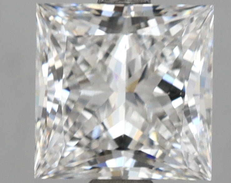 2.73 Carat Princess Shaped, Ideal Cut, E Color, VS1 Clarity, IGI Certified Lab Grown Diamond