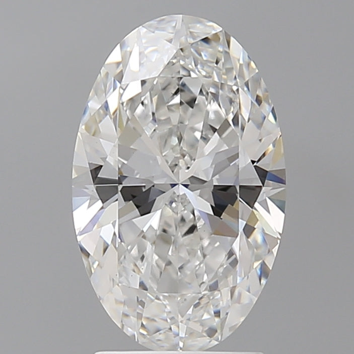 2.58 Carat Oval Shaped, Ideal Cut, E Color, VVS2 Clarity, IGI Certified Lab Grown Diamond