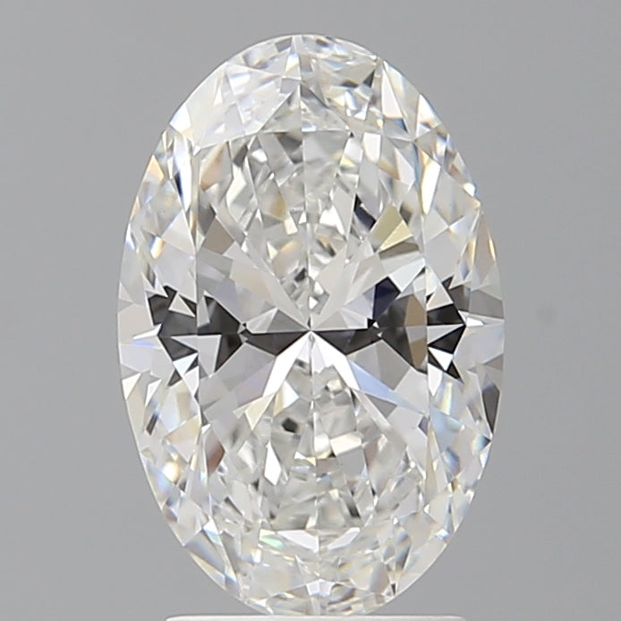 2.60 Carat Oval Shaped, Ideal Cut, E Color, VVS2 Clarity, IGI Certified Lab Grown Diamond