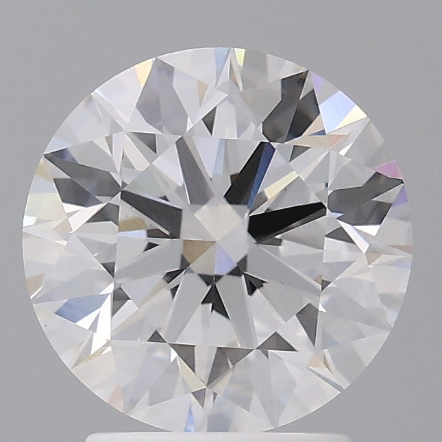 2.55 Carat Round Shaped, Ideal Cut, E Color, VVS2 Clarity, IGI Certified Lab Grown Diamond
