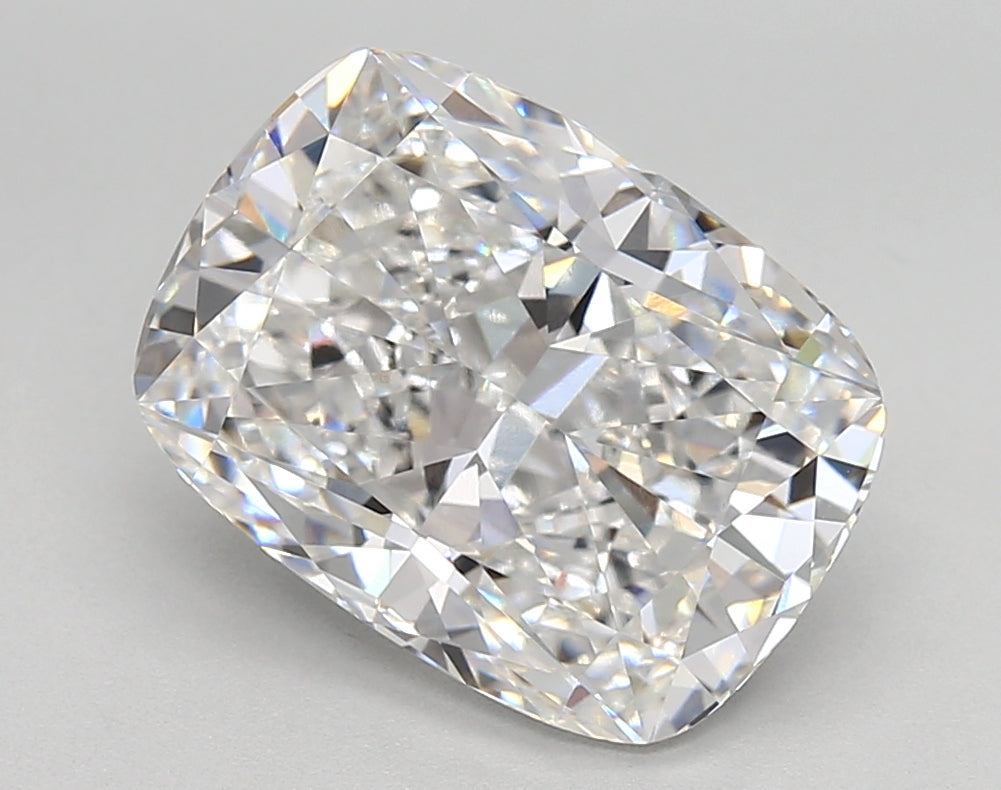 4.57 Carat Cushion Shaped, Very Good Cut, D Color, VVS1 Clarity, IGI Certified Lab Grown Diamond