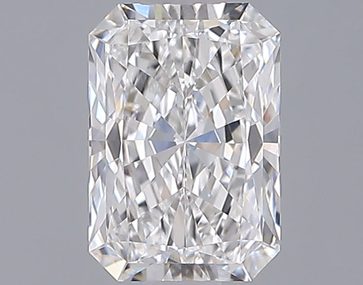 1.33 Carat Radiant Shaped, Ideal Cut, E Color, VVS2 Clarity, IGI Certified Lab Grown Diamond