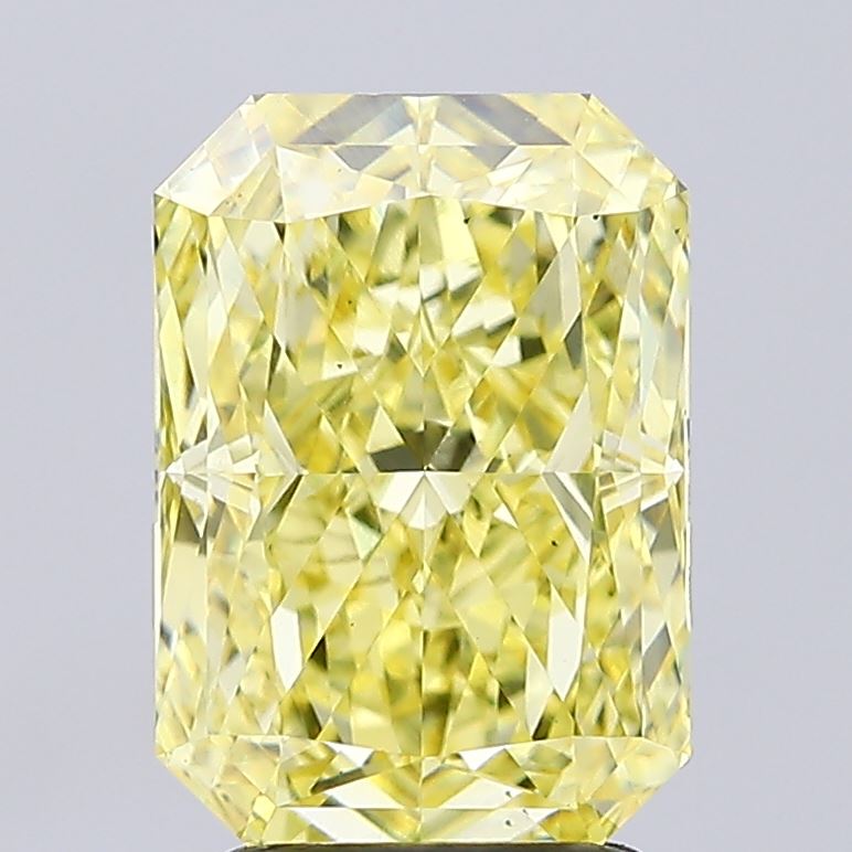 3.12 Carat Radiant Shaped, Excellent Cut, VS1 Clarity, IGI Certified Lab Grown Diamond