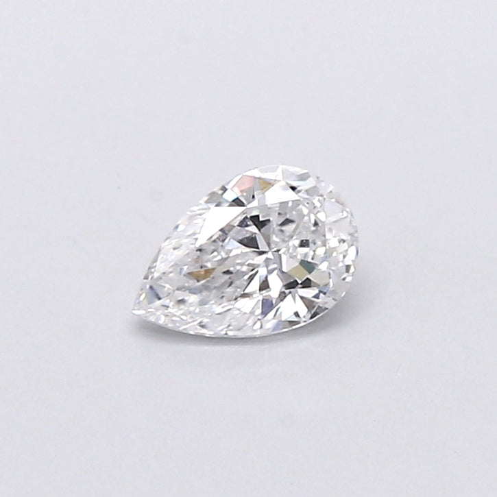 0.35 Carat Pear Shaped, Very Good Cut, D Color, VS1 Clarity, IGI Certified Lab Grown Diamond