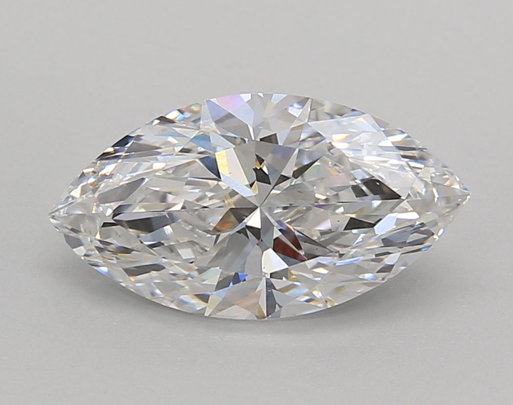 1.51 Carat Marquise Shaped, E Color, VS1 Clarity, IGI Certified Lab Grown Diamond