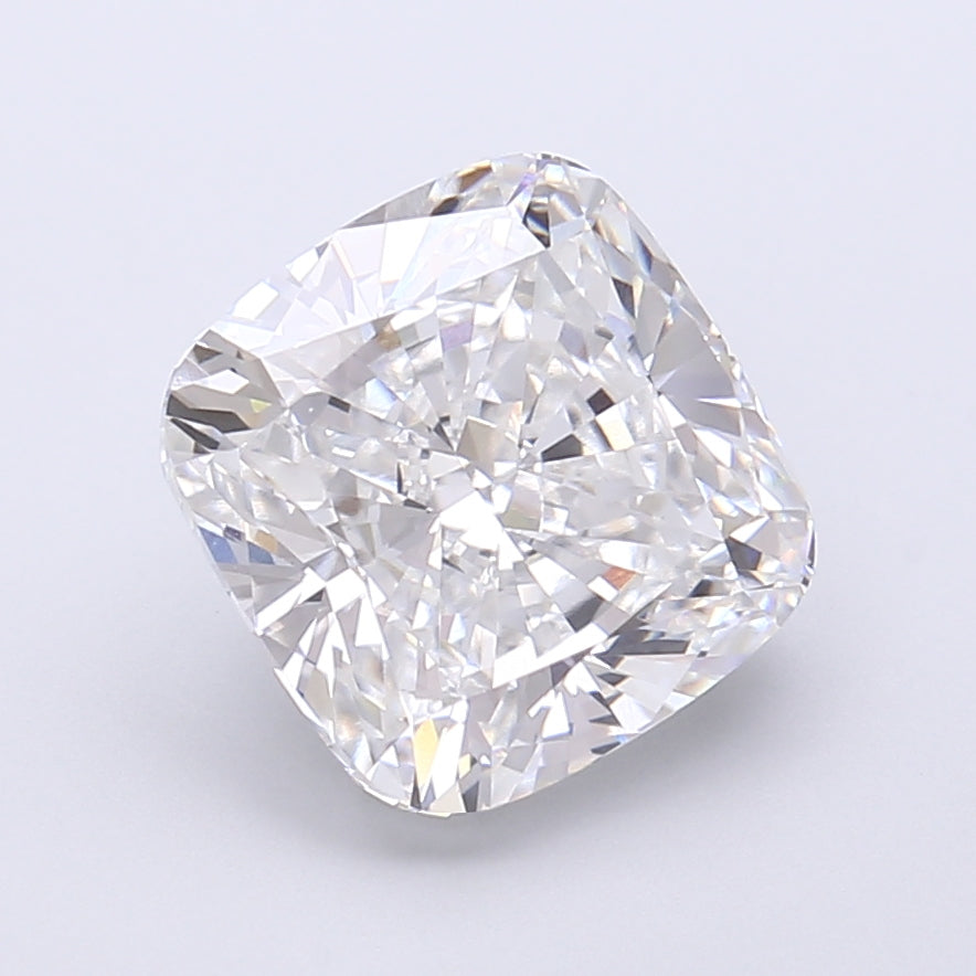 4.31 Carat Cushion Shaped, Very Good Cut, E Color, VVS2 Clarity, IGI Certified Lab Grown Diamond