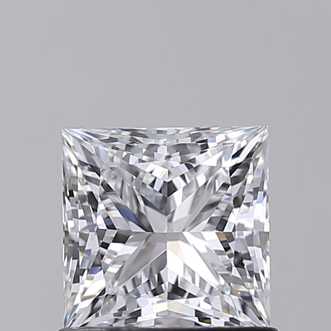 1.01 Carat Princess Shaped, Excellent Cut, D Color, VVS1 Clarity, IGI Certified Lab Grown Diamond