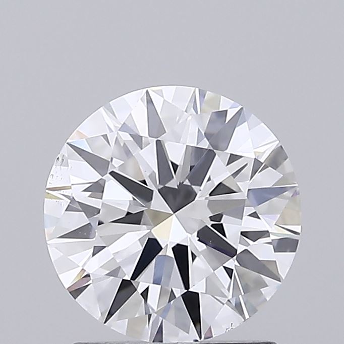 1.50 Carat Round Shaped, Ideal Cut, D Color, VS2 Clarity, IGI Certified Lab Grown Diamond
