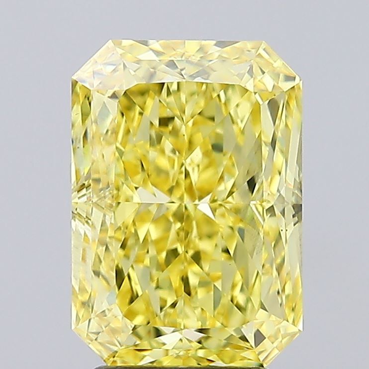 4.02 Carat Radiant Shaped, Ideal Cut, VS1 Clarity, IGI Certified Lab Grown Diamond
