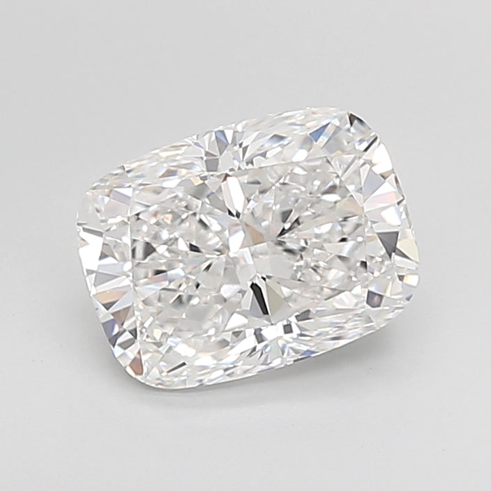 3.02 Carat Cushion Shaped, Ideal Cut, E Color, VVS2 Clarity, IGI Certified Lab Grown Diamond
