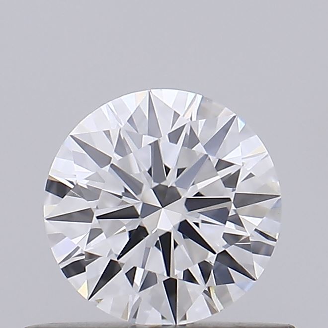 0.54 Carat Round Shaped, Ideal Cut, D Color, VVS2 Clarity, IGI Certified Lab Grown Diamond