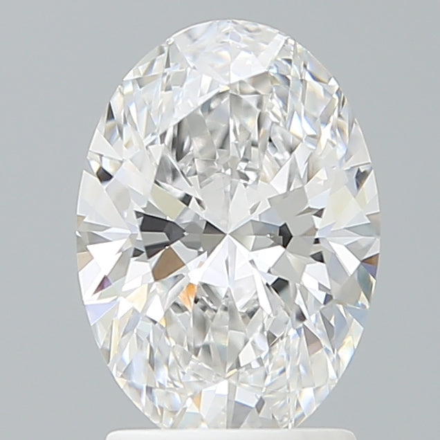 2.04 Carat Oval Shaped, Ideal Cut, D Color, VVS2 Clarity, IGI Certified Lab Grown Diamond