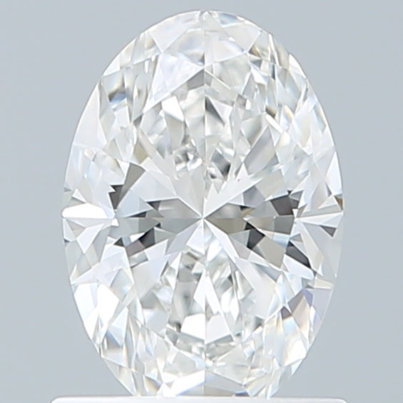 1.00 Carat Oval Shaped, Excellent Cut, F Color, VVS2 Clarity, IGI Certified Lab Grown Diamond